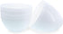 Set 2 10 Inches of White Giant Fillable Plastic Easter Eggs Jumbo Large Size