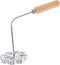 Youdunzi Mold Frying Mould with Wooden Handle, Kitchen Accessory for Home Carrot Shreds Pastry Cooking Utensil