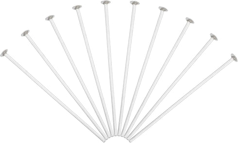 PATIKIL Chandelier Connector Clip Pins, 100 Pack 2.5mm OD x 38mm L