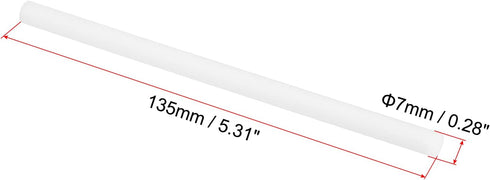 PATIKIL Humidifier Cotton Filter Sticks, 10 Pcs Refill Sticks Filter Wicks Replacement for USB Mini Humidifiers Portable Diffuser (5.31'' x 0.28''), White