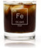 Engraved Iron 6th Anniversary Periodic Table of Elements Glass Gift