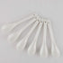 Porcelain Egg Spoons Set of 12, Ceramic Spoons for Soft-Boiled Eggs, Coffee, Tea, Desserts