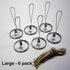 Pack 6 Merry Corliss Olive Oil Steel Elements with Wicks for Pint Size Jars