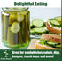 F1 Pack 10 Park Seed Variety of Cucumber Seeds, Planting Cucumbers, Vegetable Seeds, Easy to Grow, Non-GMO, Perfect
