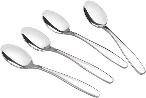 12 Pieces Stainless Steel Demitasse Espresso Spoons, Small 5 Inch Spoons