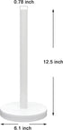 Youngever Plastic Paper Towel Holder, Upright Stand for Kitchen, Bathroom, and Dining Room (Style A)