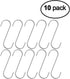 S-Hooks for Hanging Wall Décor and Plants – 10 Pack of 1-3/4 inch S-Hooks