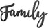 Family Wall Decor Signs for Home, Rustic Letter Family Signs (style2)