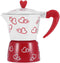 Fdit Coffee Maker, Aluminum Alloy Mocha Pot, Stove Coffee Maker Percolator Tools for Home Office (S)