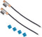 2 Pcs W10316760 Refrigerator Temperature Sensor Kit for Whirlpool Refrigerators, Replaces AP4538142 PS2580944