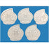 Peach Shaped Mooncake Cake Cookie Cutter Mold - Large