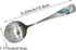 6pcs Round Head Soup Spoons, 6.22inch Fashion Printing Pattern Tablespoon, 18/10 Stainless Steel Korean Spoons