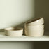 4-Piece Set Stone Lain Eden Pasta Bowl Stoneware, Beige
