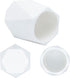 JXQGQ Glasses Holder for Nightstand, Silicone Eyeglass Holder for Desk Anti-scratch Glasses Stand (White)