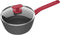 GoodCook ProEase Nonstick Sauce Pan with Lid, 2 Quart, Black