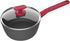 GoodCook ProEase Nonstick Sauce Pan with Lid, 2 Quart, Black