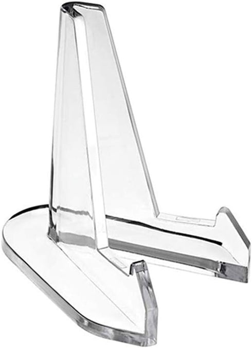 Display Stand, Stable Transparent Acrylic Plastic Easels for Tabletop Art Home Decoration