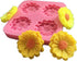 3D Daisy Rose Flowers Silicone Mold for Cupcake Cake Decorating Tool, Chocolate Gumpaste Mold, Sugarcraft Bakeware (4