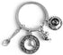 30 Pcs Metal Teapot Tea Cup Charms, Mini Coffee Mug Pendants for DIY Crafts Jewelry - Silver