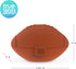 Football Ice Mold Silicone 2 Inch Ice Sphere Maker, Dishwasher Safe, Set of 1 for Sports Fans
