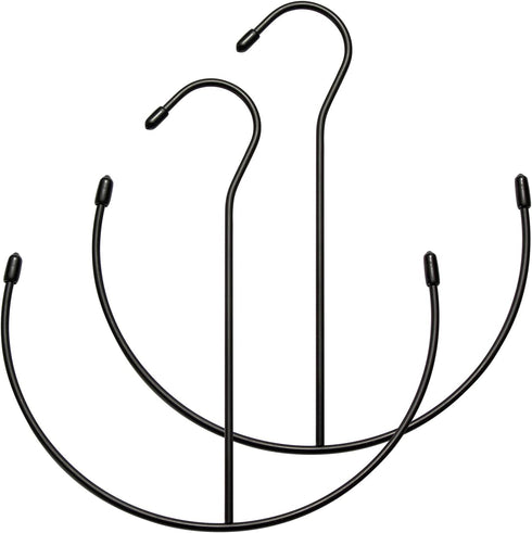 ZEDODIER Belt Hangers, Belt Rack 2 Pack Black Closet Accessories Organizers, Closet