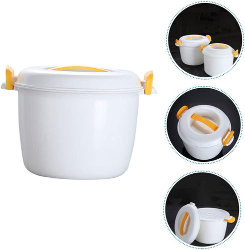Housoutil Rice Cooker Oven, Food Steamer & Microwave Pasta Maker, Japanese Rice Cooker for Home