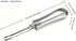 RyanDesign Commercial Professional Stainless Steel Peeler - Swivel Blade, Ergonomic Handle, Potato Eye Remover - Grade