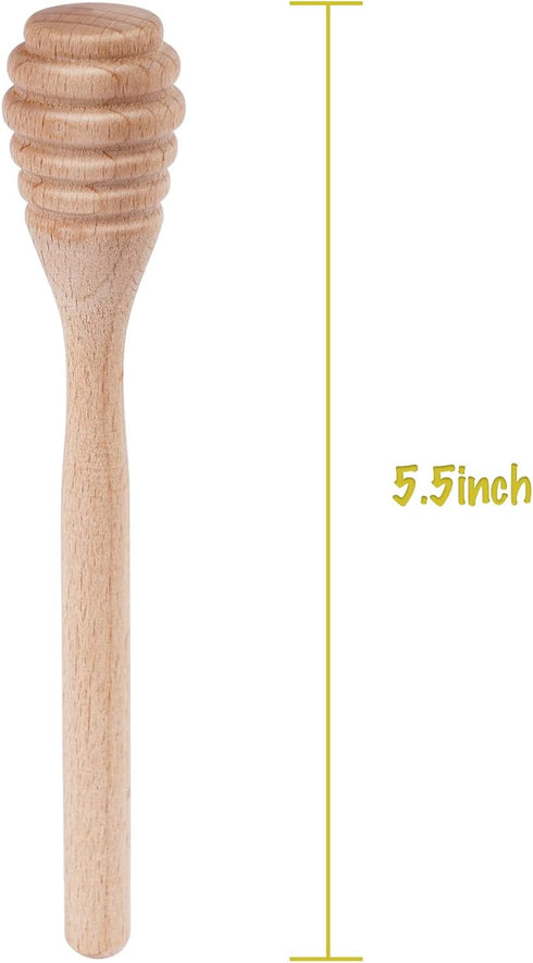 Wooden Honey Dipper Stick - Honey Spoon Honey Server Honey Stirrer Honey Wooden Dipper Wedding Party Gift Craft