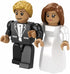Brick'Em Young 8+ Nativity Bricks Bride & Groom Figurines - Building Brick Figures - Mix & Match Hair, Skin