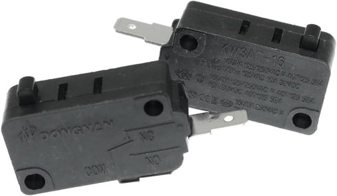 3PCS Micro Switch KW3AT-16A Microwave Oven Door Switch Replacement Part High Temperature Resistance