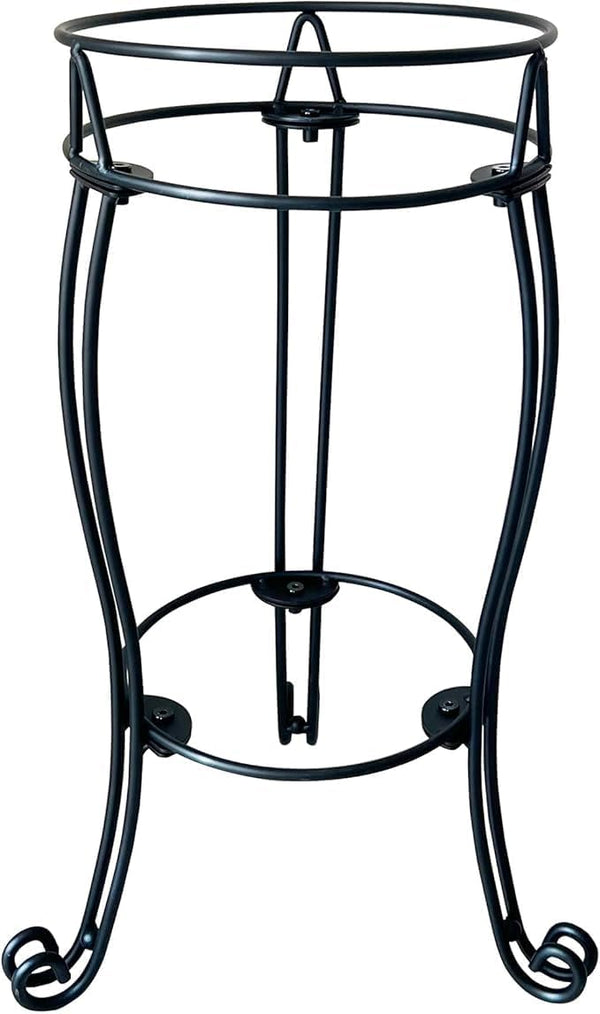 19.5 Inch Tall Metal Gazing Ball Stand for 10 or 12 Inch