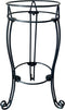 19.5 Inch Tall Metal Gazing Ball Stand for 10 or 12 Inch