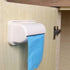 Apricot Trash Bag Dispenser Roll Holder, Kitchen Plastic Bag Holder for Wall Mount Garbage Bag Storage