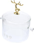 Multi-functional Glass Stewing Pot, Heat Resistant Cookware, Home Stew Pot for Kitchen, High Borosilicate Glass