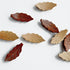 Japanese Natural Wooden Leaf Shape Chopstick Rest, 6 Pack Spoon Fork Knife Holder (Q151010)