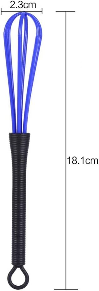 GOTOTOP 5 PCS Plastic Salon Barber Hairdressing Hair Color Dye Cream Whisk Mixer Stirrer Tools