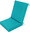 idee-home Outdoor Patio Dining Chair Cushion, High Back Density Foam Chair Cushions