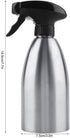 Barbecue Oil Sprayer, Stainless Steel Portable Barbecue Oil Sprayer for Kitchen Outdoor BBQ Cooking Tool, Portable and