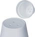 Youngever 24 Pack Mini Plastic Planters - 2 Inch Indoor Flower Pots, Grey Gardening Pot with Drainage