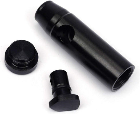 iSnuff Travel Storage Box Discreet Compact Spice Dispenser 2Pcs Bullet Style Set (L and XL)