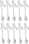 10PCS Stainless Steel Cute Mini Cat Spoons, 4.5 Inch for Tea, Coffee, Dessert, Ice Cream