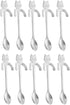 10PCS Stainless Steel Cute Mini Cat Spoons, 4.5 Inch for Tea, Coffee, Dessert, Ice Cream