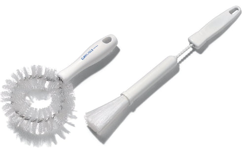 SPARTA 4016402 Plastic Curved Vegetable Brush, 8.75 Inches, Stiff Bristles for Kitchens