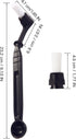 Coffee Machine Cleaning Brush Kit - 2 Coffee Cleaning Brushes with Spoons and 2 Removable Brush Heads