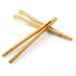 Hysagtek Bamboo Toast Tongs, Wooden Bread & Pickle Serving Tongs, 8 Pack, 7.08 Inches