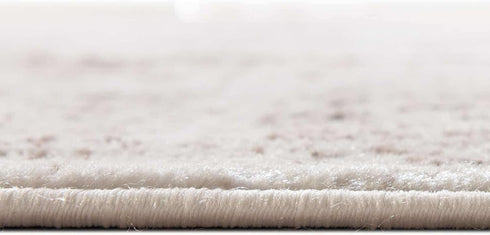 Unique Loom Sofia Collection Area Rug - Casino, 2' x 3' 1" Oval, Beige/Tan