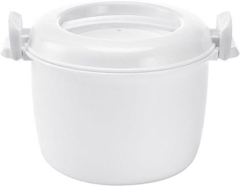 BESTOYARD Microwave Rice Cooker, Mini Portable Steamer for Cooking Soup, Rice, Chicken, Pasta