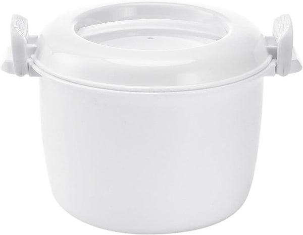 BESTOYARD Microwave Rice Cooker, Mini Portable Steamer for Cooking Soup, Rice, Chicken, Pasta