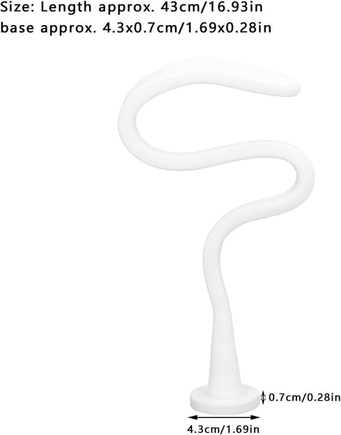 AYNEFY Magnetic Washer Door Prop, Universal Front Load Washer Door Holder to Keep Dry (White)