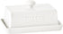 Large Butter Dish with Lid, 8oz Ceramic Butter Holder with Knob Handle,